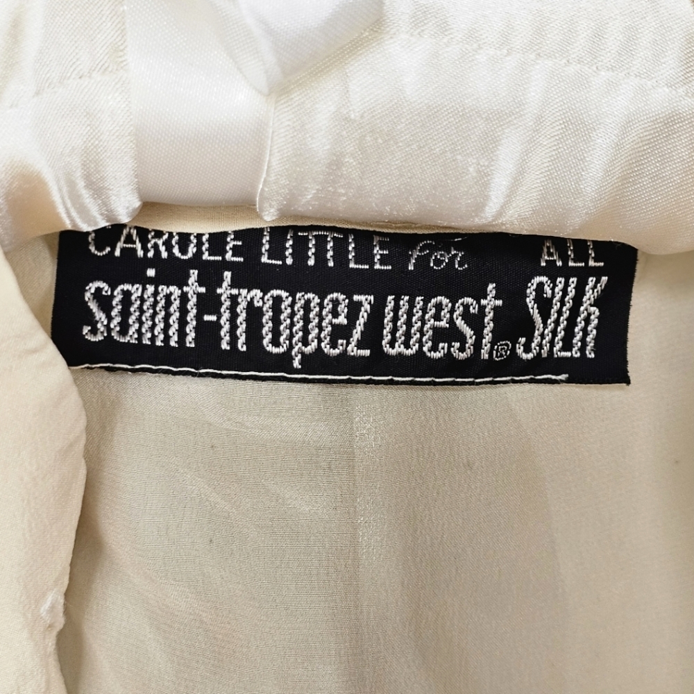 Vintage Carole Little French Silk Midi Dress - Picture 7 of 8